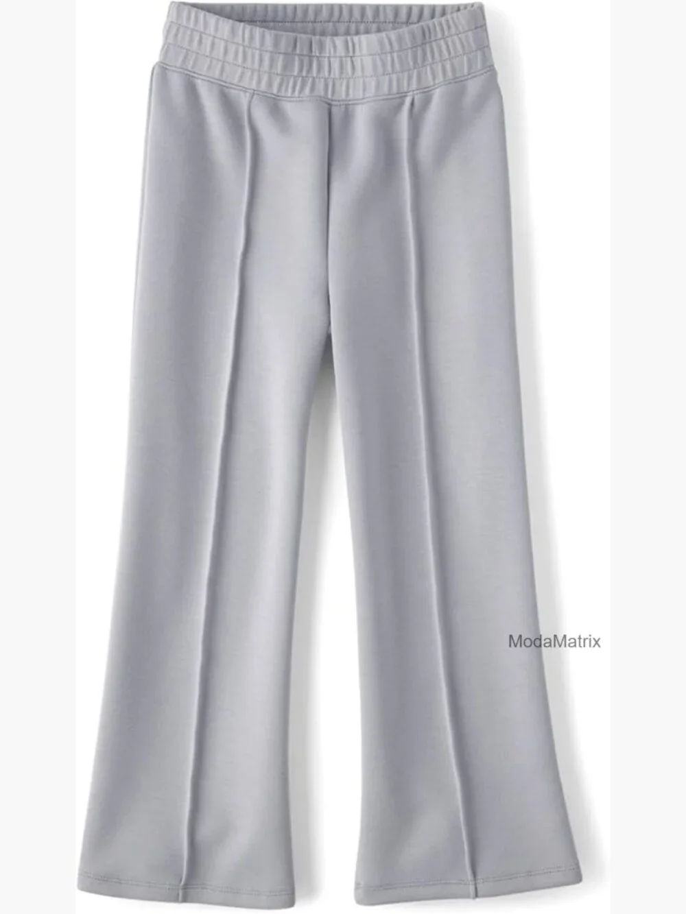 Girls Active Wide Leg Pants Loose Fit Pull-On Elastic Waist